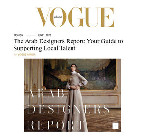 VOGUE ARABIA | JUNE 2020 | Halm Online | Press Portfolio