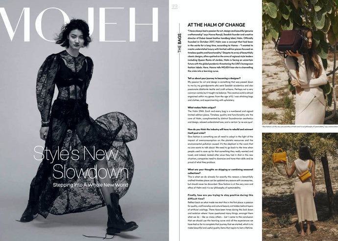 MOJEH | JULY 2020 | Halm Online | Halm | Press Portfolio